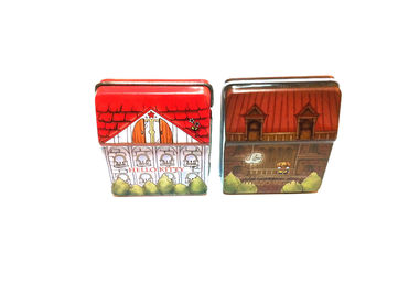 Chiny Malowana Cartoon Food Grade Tin Tin Can Pojemniki z pokrywą / Lid dostawca