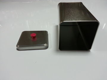 Chiny Golden Square Metal Tin Kanistry Plate herbaty, Grubość 0.23mm dostawca