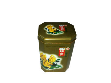 Chiny Nieregularne Malowane Tea Tin Pojemniki na cukierki / Medycyna / Mint Suszenie dostawca