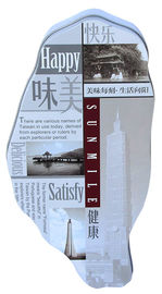 Chiny Tajwan Mape Shaped Cookie Tin Tin Box kontenerów, opakowań Dla Cookie dostawca