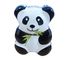 Baby Panda Tin Cukierki Pojemniki, nieregularne Tinplate Cukierki Metal Box dostawca