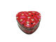Heart Shaped Box czekolady Tin Tinplate Kontenery żywnościowe Opakowanie dostawca