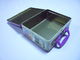 Kolorowe Metal Tin Lunch Box, Tinplate pokrywę zawiasów Plac Tin Box dostawca