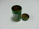 Zielony Okrągły Tinplate Metal Tin Container For Food Packaging dostawca