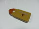 Żółty Geometria Pencil Tin Box Tinplate pojemniki do pakowania papiernicze dostawca