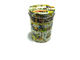 Drukowane Tinplate Okrągły Food Tin Kanister na popcorn / przypraw Przechowywanie dostawca