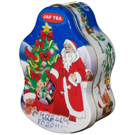 Chiny Mikołaj Metal Tin Pojemnik na święta Bożego Narodzenia, Skrzynka niestandardowa dostawca