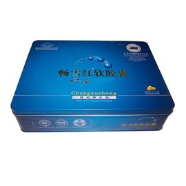 Chiny Drug Metal Tin Container Packing Box drukowane z różnych kolorach i wersjach dostawca