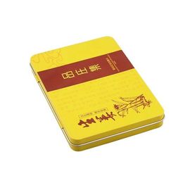 Chiny Ocynkowane Cigar Tin Box z pokrywką, CYMK drukowana poza szczelna Tin Box dostawca