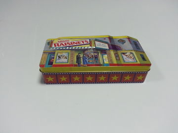 Chiny Dostosowane Metal Chocolate Tin Box Dla Nestle Brand, grubość 0.23mm Przy nieregularnym kształcie dostawca