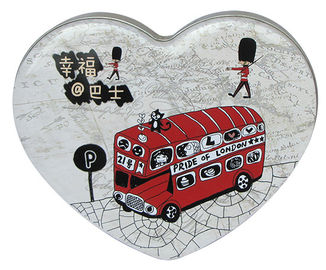 Chiny Pride of London, Heart Shaped Tin Container / Chocolate Box Opakowania dostawca