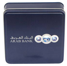 Chiny Czarny Vanish Plac Tin Box 0,20 - 0,40 mm mały dla Arab Bank dostawca