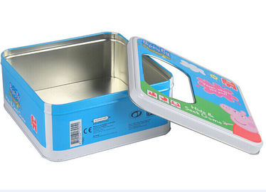 Chiny PET Okno Food Tin Tin Kanister Food Grade Plac CMYK Printing dostawca
