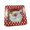Puste pudełko na prezenty świąteczne z cyny Kwadratowe puszki na ciasteczka z okienkiem Świąteczne ozdobne puszki z pokrywkami dostawca