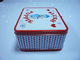 Tinplate Metal Prostokąt Tin Lunch Box Dla Żywności / cukierki / ciasto dostawca