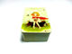 Jednolite kolorowe Tin Cukierki Pojemniki metalowe kwadratowe pudełko na ciasto, 0.23mm Tinplate dostawca