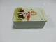 Jednolite kolorowe Tin Cukierki Pojemniki metalowe kwadratowe pudełko na ciasto, 0.23mm Tinplate dostawca