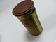 Tin Kawa Herbata Kanister z pokrywą z tworzywa sztucznego, grubość 0.23mm Kolor Colden dostawca