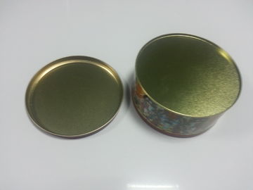 Christmas candy Tin magazynowe Kontenery Tinplate z pokrywą / Lid dostawca