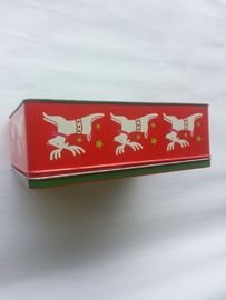 Masło Embossed Tin Cookie Pojemniki, Miejsce Baza kolorów na ciele i pokrywa dostawca
