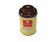 Niestandardowe Tin Tea Kanistry ze szczególnym Lid i żółtego koloru nadwozia, gładkie wewnętrzne dostawca